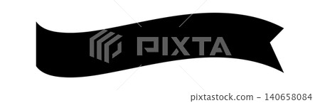 Simple ribbon heading material Simple ribbon heading material 140658084