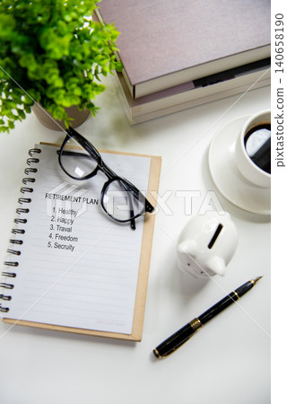 Piggy bank saving for financial wellness and retirement planning of seniors. Piggy bank saving for financial wellness and retirement planning of seniors. 140658190