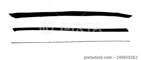 Simple handwritten lines Simple handwritten lines 140658362