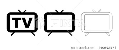 simple tv illustration 140658371