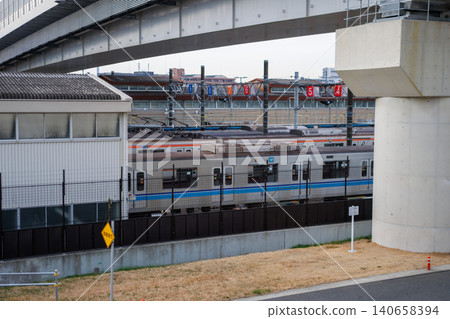 深川車輛段行德支線 - 車輛段 深川車輛段行德支線 - 車輛段 140658394