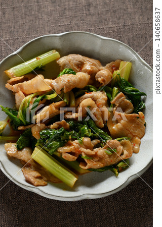 豆豉肉芹菜 豆豉肉芹菜 140658637