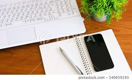 Image of data synchronization and backup between smartphone and PC Image of data synchronization and backup between smartphone and PC 140659193