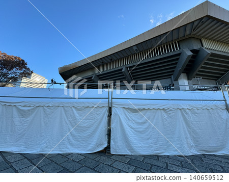 日本武道館演唱會週邊商品銷售區 140659512