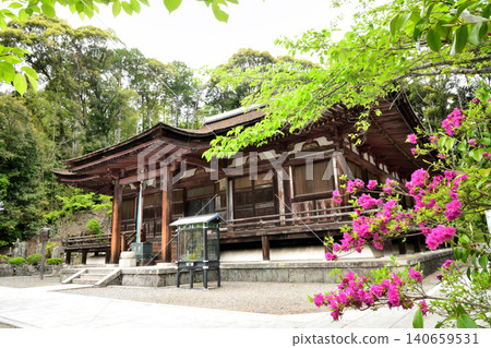 Chōkyūji Temple (Main Hall, National Treasure) [Ikoma City, Nara Prefecture] 140659531