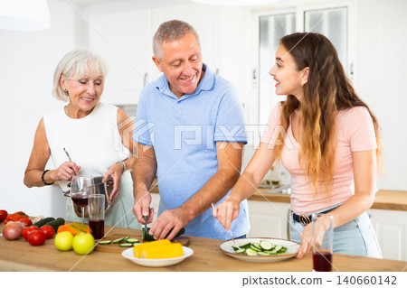 In the kitchen 140660142