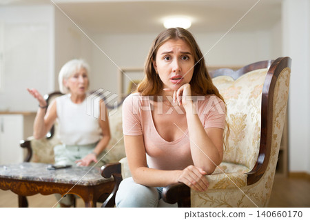 Family having fight Family having fight 140660170