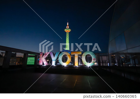京都塔照亮 140660365