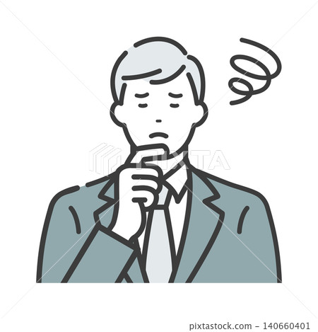 worried young businessman 140660401