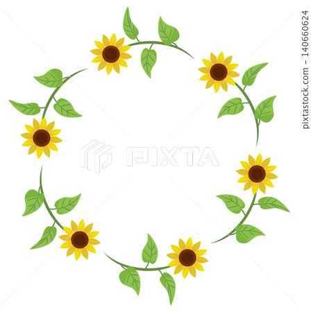 向日葵花環框架 向日葵花環框架 140660624