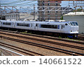 The 281 series Kansai Airport Limited Express Haruka running on the Tokaido Line 140661522