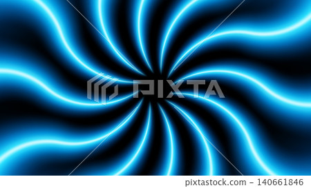 Swirl Blue Light Trails, Long Time Exposure Motion Blur Effect, Vector Illustration Swirl Blue Light Trails, Long Time Exposure Motion Blur Effect, Vector Illustration 140661846