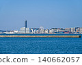 從門司港（福岡縣）隔關海峽眺望下關市（山口縣）的街景 140662057