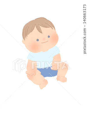 Sitting baby Sitting baby 140663173
