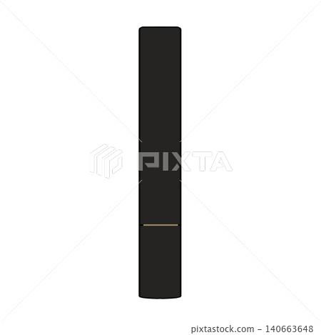 簡約線條書脊封面(內頁)黑色 簡約線條書脊封面(內頁)黑色 140663648
