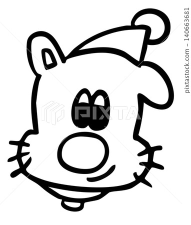 Hand drawn teddy bear wearing beanie hat outline for kid colouring book, tattoo, cartoon, characters, comic, mascot, zoo, souvenir shop, sleep time, bedtime, pet costume, plush toy, kid doll, brooch Hand drawn teddy bear wearing beanie hat outline for kid colouring book, tattoo, cartoon, characters, comic, mascot, zoo, souvenir shop, sleep time, bedtime, pet costume, plush toy, kid doll, brooch 140663681