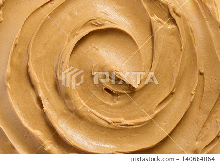 Peanut Butter Texture Background Close Up 140664064