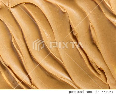 Peanut Butter Texture Background Close Up Peanut Butter Texture Background Close Up 140664065