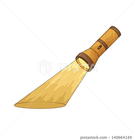 Illustration of Flashlight Illustration of Flashlight 140664189