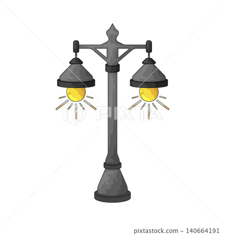 Illustration of Streetlight Illustration of Streetlight 140664191