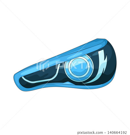 Illustration of Headlight Illustration of Headlight 140664192