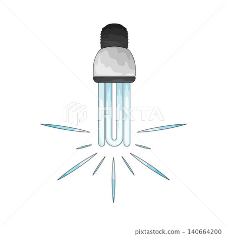 Illustration of Fluorescent Illustration of Fluorescent 140664200