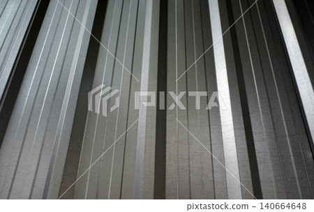 Metal sheet Fence of Construction Site Metal sheet Fence of Construction Site 140664648