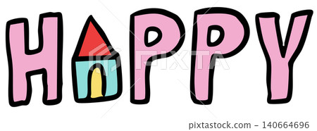 Hand writing HAPPY letters for font, typography, text, message, campaign badge, human, people, diet, office workers, activity, lifestyle, hobbies, leisure, weekends, work from home, cute patch, pin Hand writing HAPPY letters for font, typography, text, message, campaign badge, human, people, diet, office workers, activity, lifestyle, hobbies, leisure, weekends, work from home, cute patch, pin 140664696