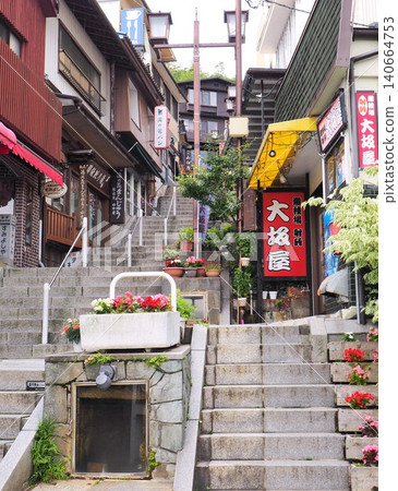 Ikaho Onsen Ishidangai 140664753