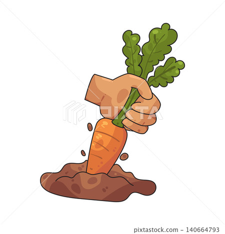 Illustration of Veg harvest Illustration of Veg harvest 140664793