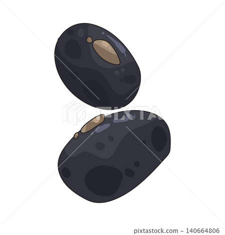 Illustration of Black beans Illustration of Black beans 140664806