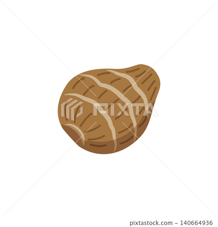 簡單可愛的芋頭向量插圖 簡單可愛的芋頭向量插圖 140664936