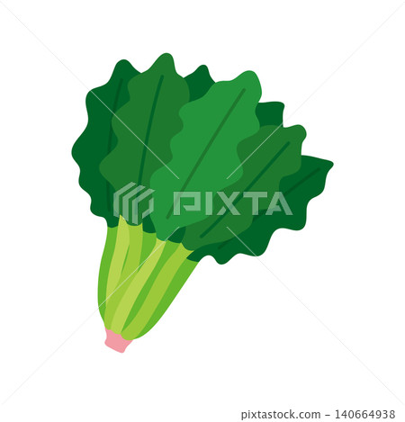 簡單可愛的菠菜矢量圖 簡單可愛的菠菜矢量圖 140664938