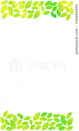 Fresh green background Illustration of green leaves Fresh green background Illustration of green leaves 140664954