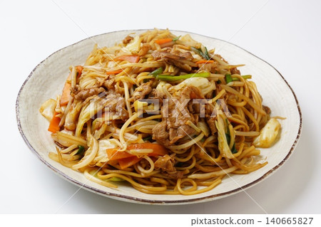 Sauce Fried Noodles 140665827