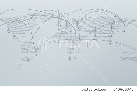 Global network concept background material CG world map international worldwide Global network concept background material CG world map international worldwide 140666343