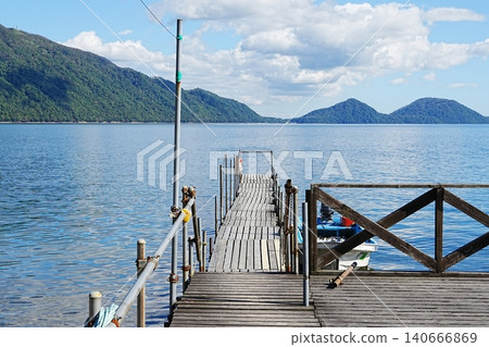 Landscape of Lake Shikotsu Landscape of Lake Shikotsu 140666869