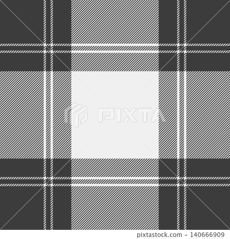 Large tartan pattern seamless, floor fabric check plaid. Model texture background vector textile in grey and white colors. Large tartan pattern seamless, floor fabric check plaid. Model texture background vector textile in grey and white colors. 140666909