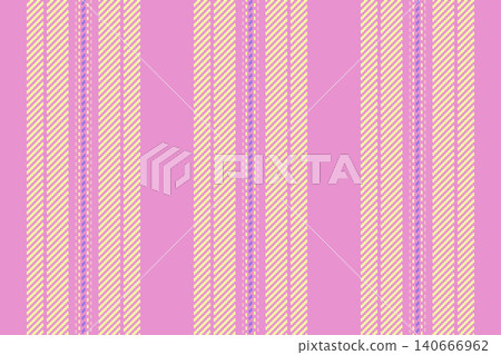 Rdentity vertical lines stripe, 20s vector texture pattern. Ied textile fabric seamless background in pink and lime colors. Rdentity vertical lines stripe, 20s vector texture pattern. Ied textile fabric seamless background in pink and lime colors. 140666962