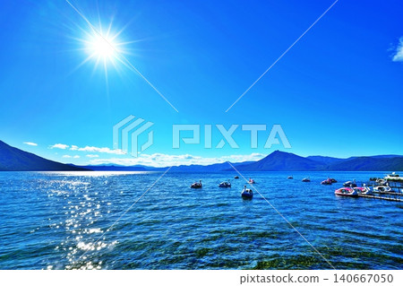 支笏湖的景觀 支笏湖的景觀 140667050