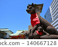 The fox of Anamori Inari Shrine, Tokyo 140667128