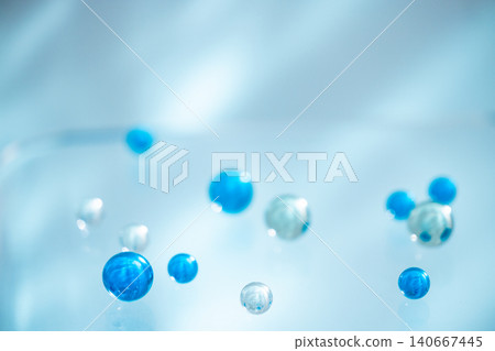 藍色玻璃球 藍色玻璃球 140667445