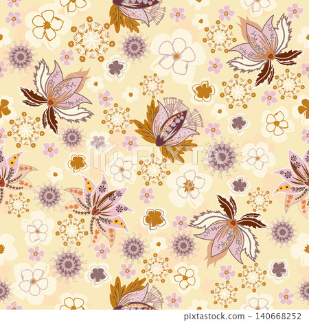 Seamless pattern with teal and white blue floral motifs ,Print Pattern Seamless ,Floral seamless pattern flowers ,Vector clipart seamless pattern with stylized exotic flowers, climbing plants , Fashio Seamless pattern with teal and white blue floral motifs ,Print Pattern Seamless ,Floral seamless pattern flowers ,Vector clipart seamless pattern with stylized exotic flowers, climbing plants , Fashio 140668252