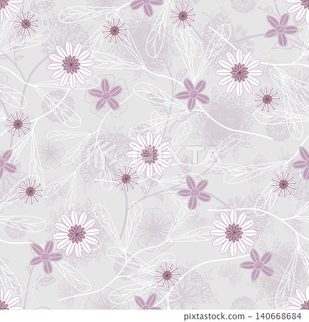 Floral seamless pattern ,Jacobean Print Pattern Seamless , navy flowers Vector clipart. Seamless pattern with stylized exotic flowers, climbing plants. Fashion floral wallpaper, background. Asian Floral seamless pattern ,Jacobean Print Pattern Seamless , navy flowers Vector clipart. Seamless pattern with stylized exotic flowers, climbing plants. Fashion floral wallpaper, background. Asian 140668684