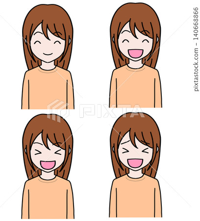 A woman with a smile A woman with a smile 140668866