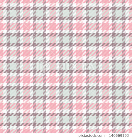 Platform background fabric plaid, refresh vector textile check. Cut out texture pattern seamless tartan in pastel and light colors. Platform background fabric plaid, refresh vector textile check. Cut out texture pattern seamless tartan in pastel and light colors. 140669393
