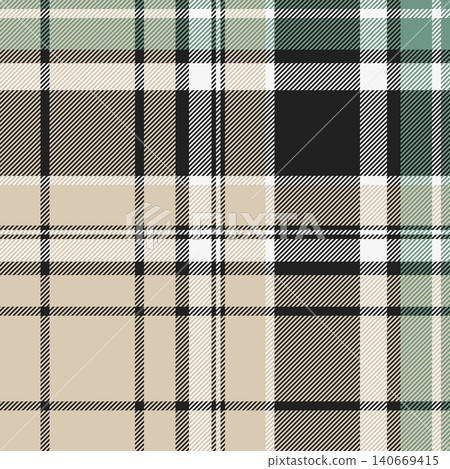 Dye background tartan plaid, content vector check fabric. Madras texture textile pattern seamless in light and black colors. Dye background tartan plaid, content vector check fabric. Madras texture textile pattern seamless in light and black colors. 140669415