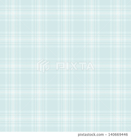 A traditional tartan plaid design with orderly checks and a woven fabric look. White and light tones give the seamless fabric pattern classic heritage. The layout feels polished and useful. 140669446