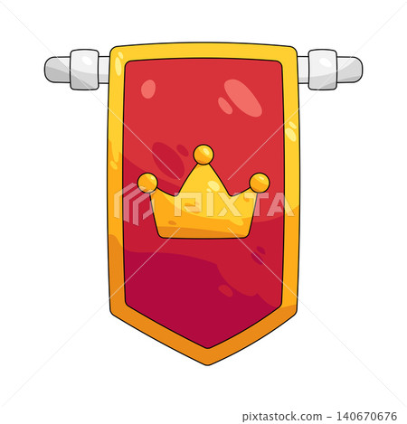 Illustration of VIP banner Illustration of VIP banner 140670676