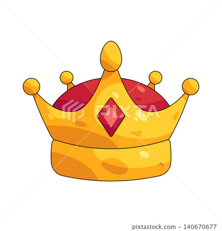 Illustration of VIP crown Illustration of VIP crown 140670677